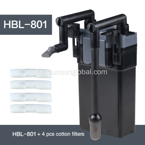 Аквариум с малка гъба Sunsun Hang On Filter